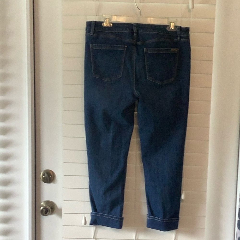White House Black Market Denim Crop Ankle Jeans Size 10 - Picture 7 of 11